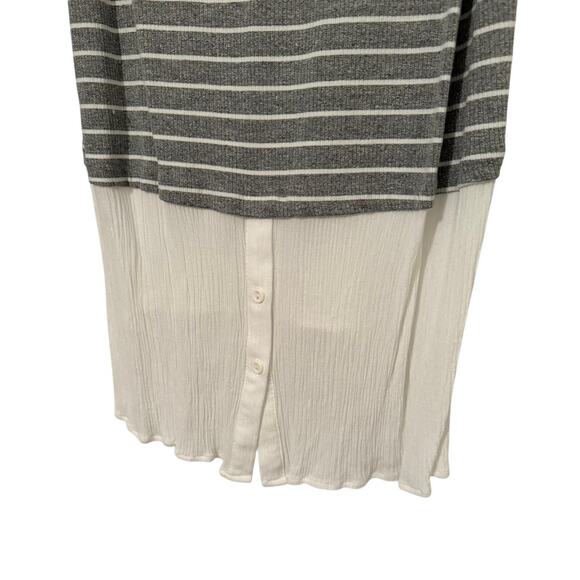 Anthropologie Eri + Ali Sleeveless Ribbed Knit Striped Tank - Size XL - Picture 3 of 5